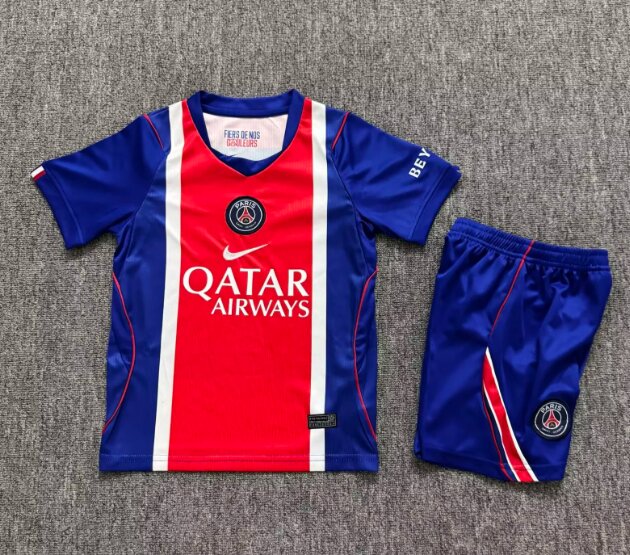 Kids-Paris St Germain 26/27 Home Soccer Jersey
